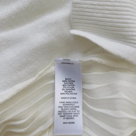 Express Women's White Comfortable and Chic Top Size XS - Picture 5 of 6